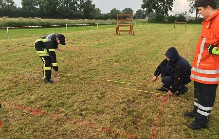 Sonderdienst „Wettbewerbsbahn herrichten”